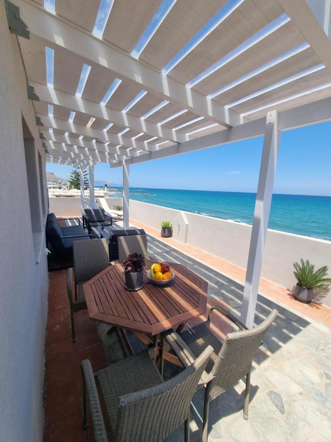 Astra Sea View Apartment, Sea Front Kokkini Hani 外观 照片